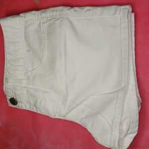 BNWOT white shorts size 14 kids girls